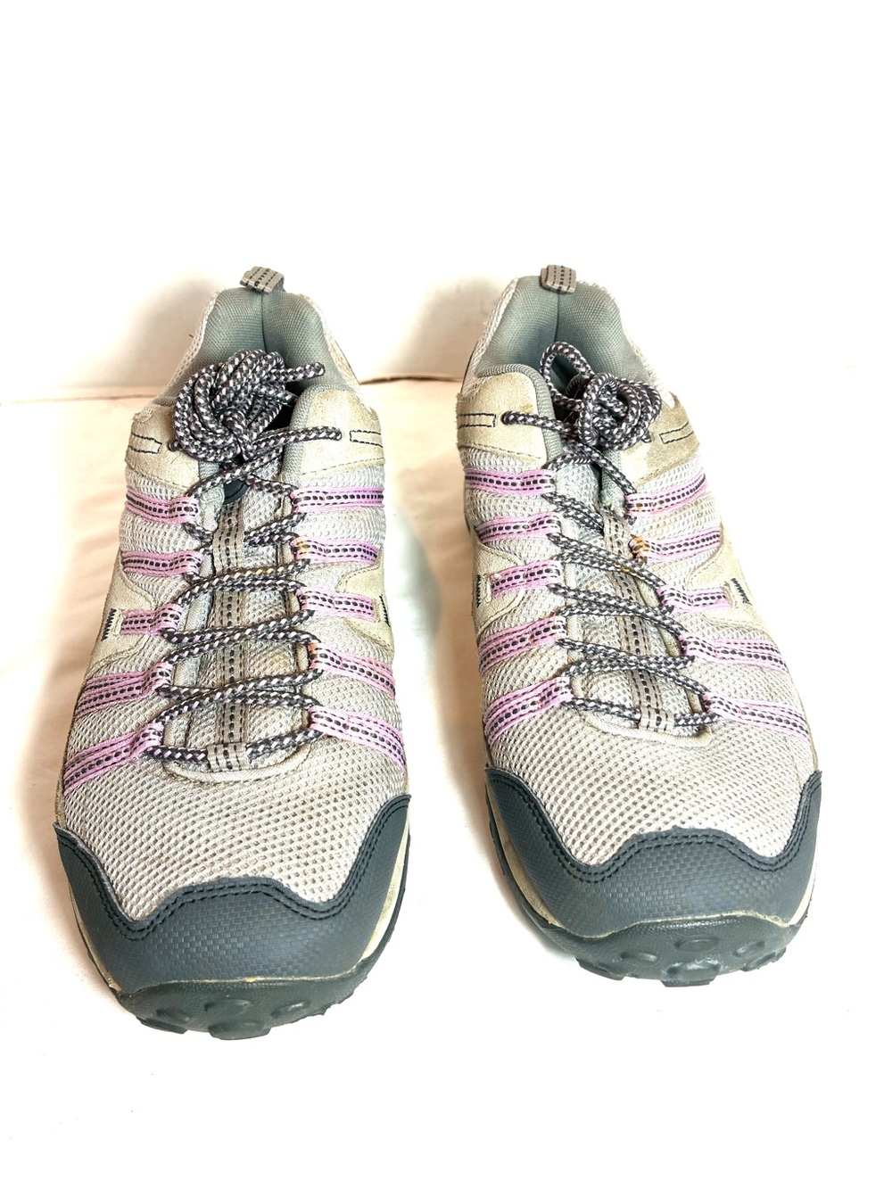 Merrell Women’s Outdoor Hiking Trail Shoes Pewter Lace-Up Comfort Size 11 - Picture 3 of 8